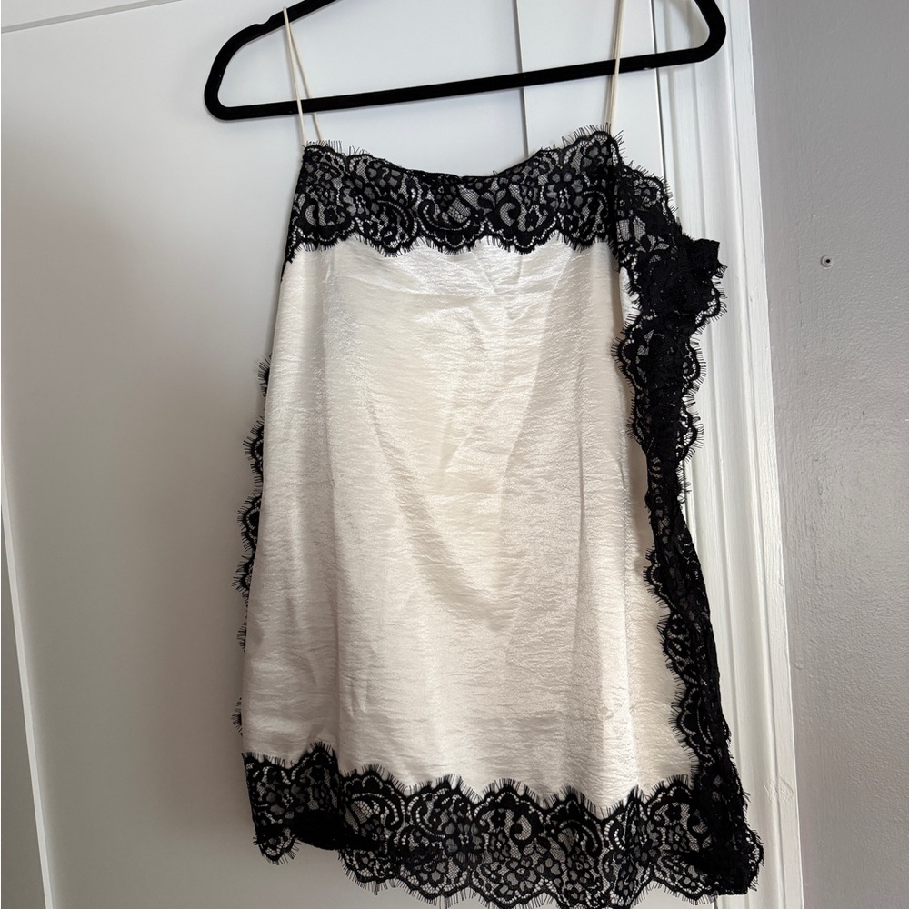 Amazon Women's Mini Dress in Black and White